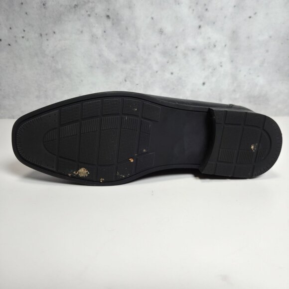 Sandrino Genoa Black Leather Loafers Horse Bit Detail Mens Size 8 D - Picture 10 of 10